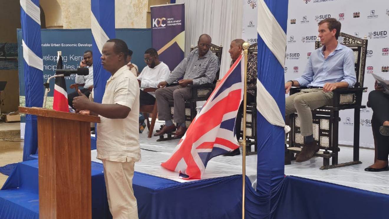 The launch of the Cotton Ginning and Oil Extraction Factory at Lamu Port. PHOTO/COURTESY